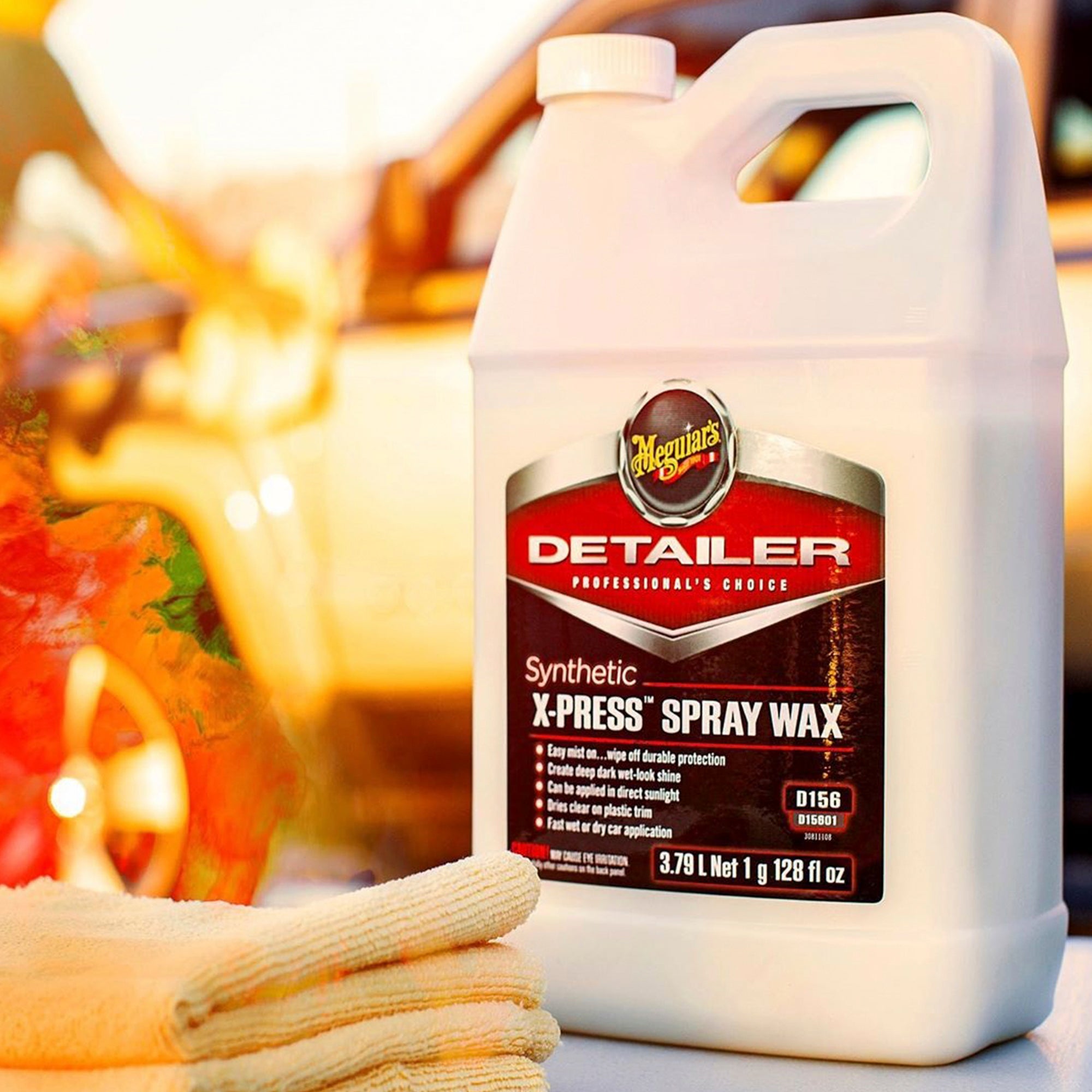 SYNTHETIC X-PRESS™ SPRAY WAX 3,78L