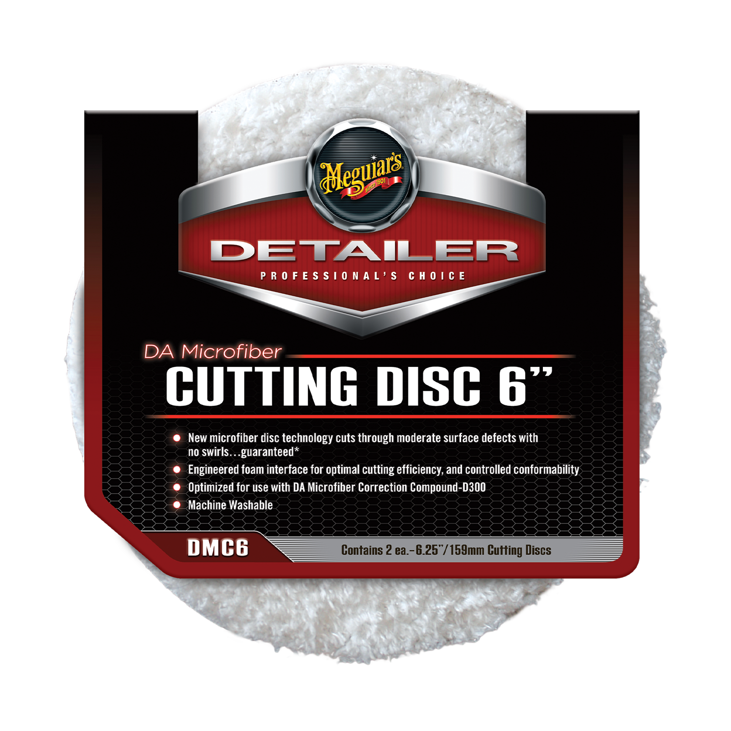 DA MICROFIBRE CUTTING DISC 6"