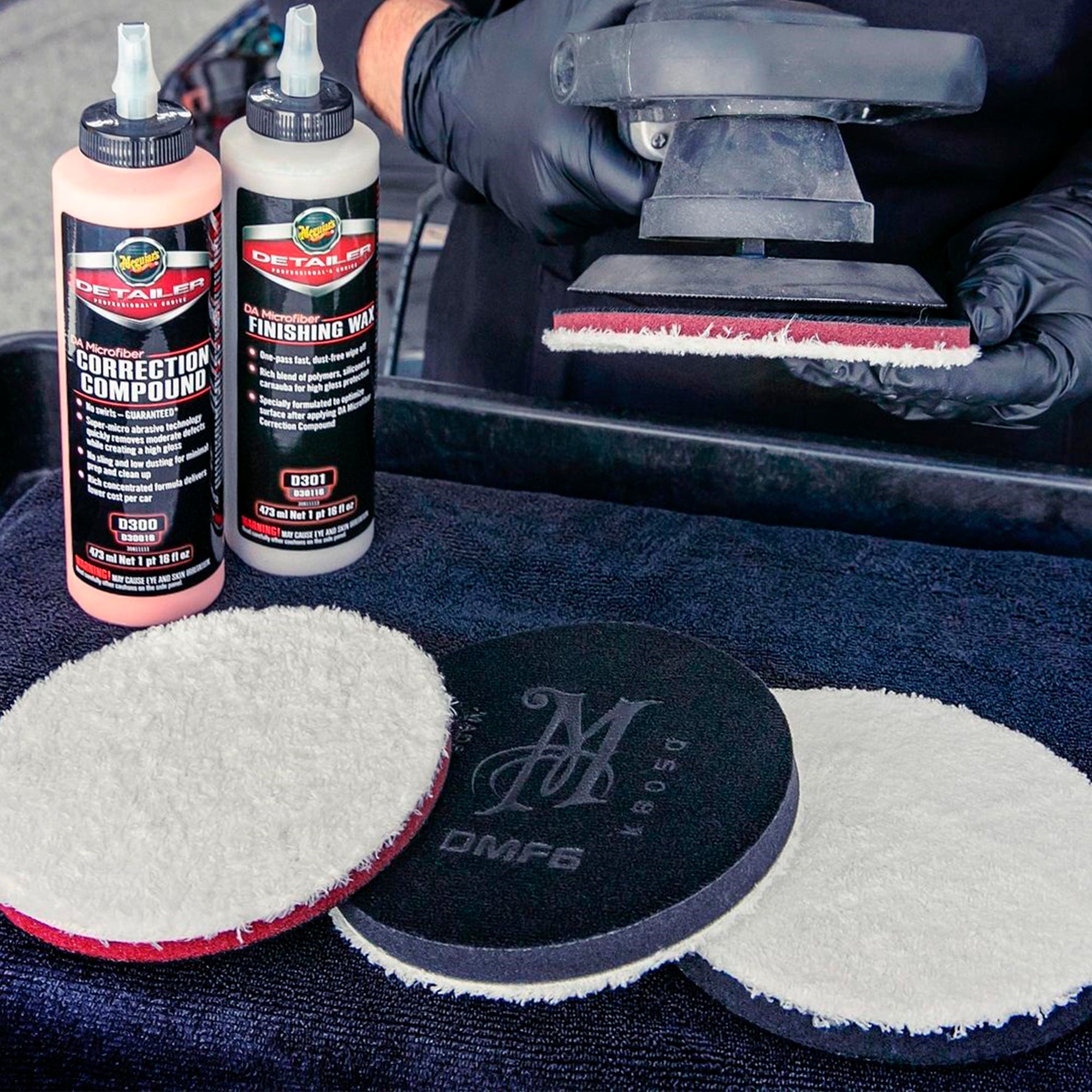 MEGUIAR'S DA MICROFIBRE FINISHING DISC 5" - PACK 2 UDS.