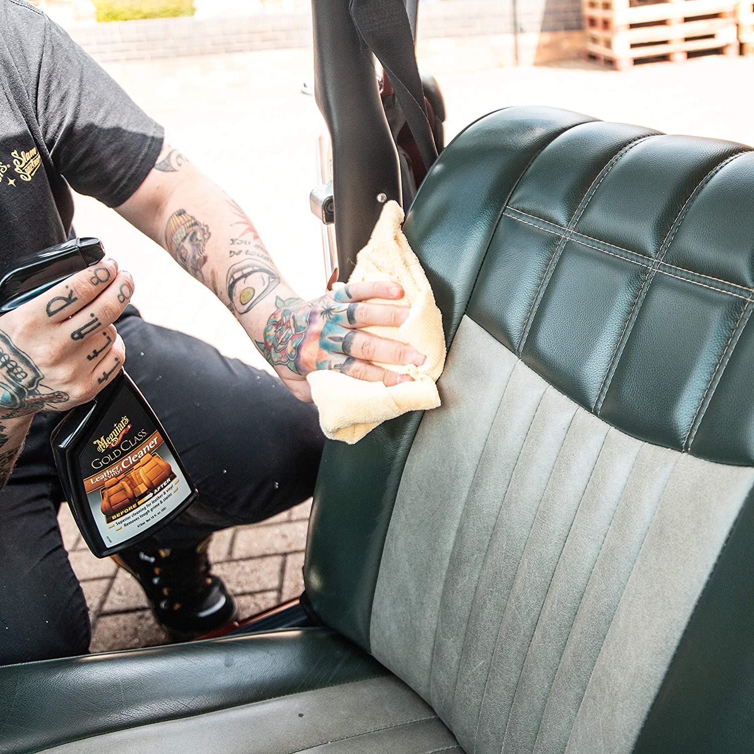 GOLD CLASS LEATHER & VINYL CLEANER 473ML