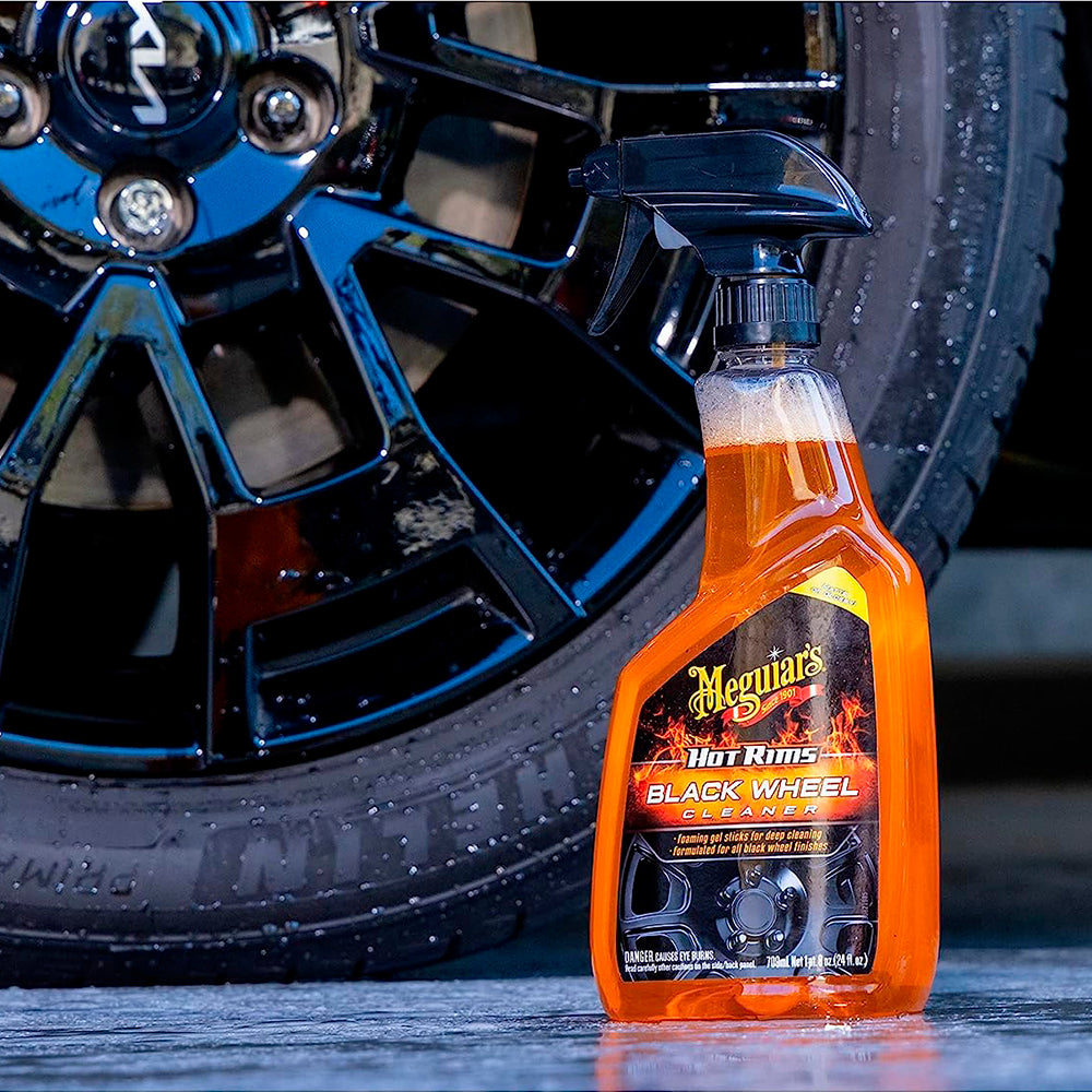 HOT RIMS BLACK WHEEL CLEANER 709ML