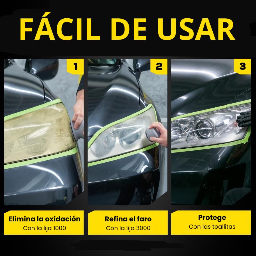 ULTIMATE HEADLIGHT RESTORATION KIT
