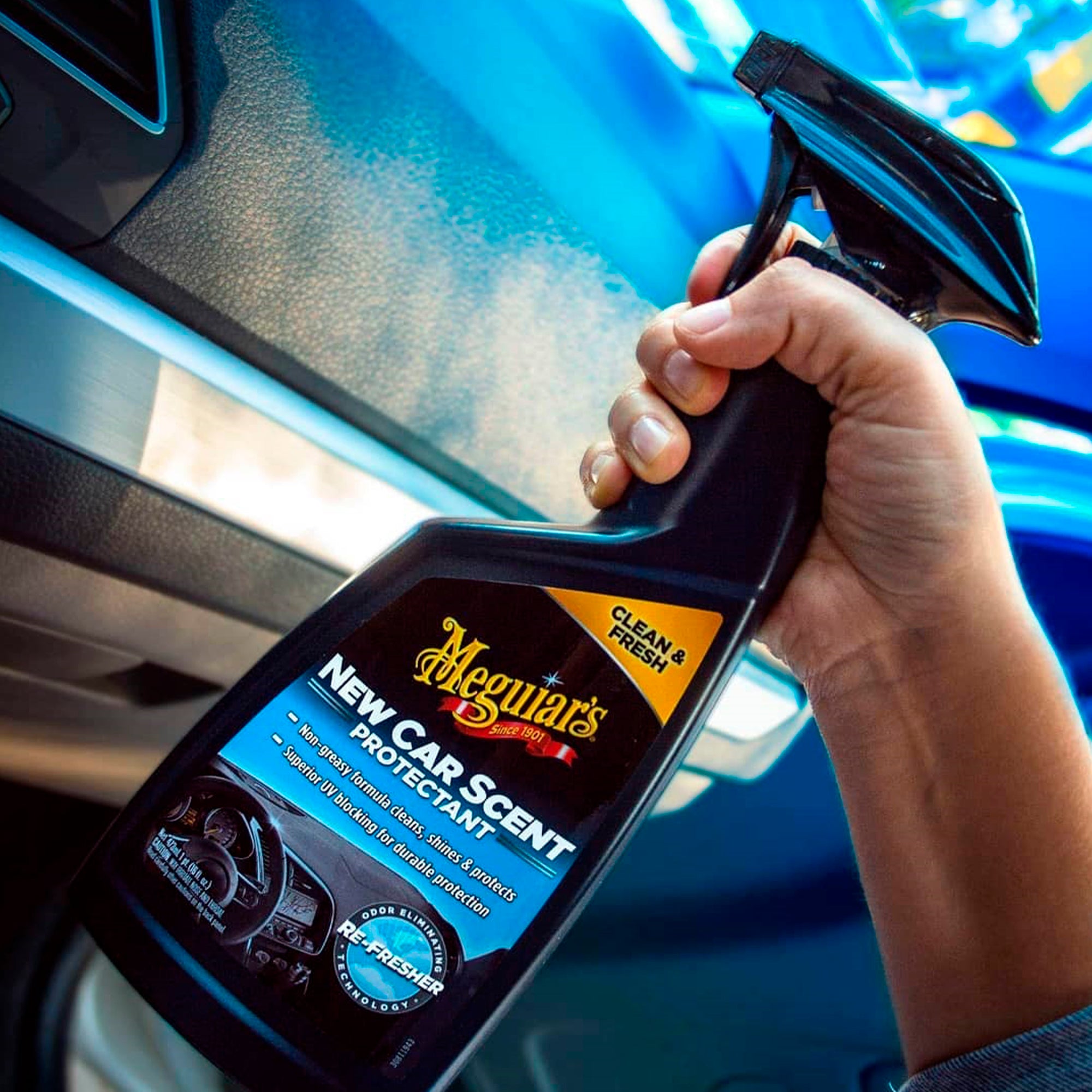 NEW CAR SCENT PROTECTANT