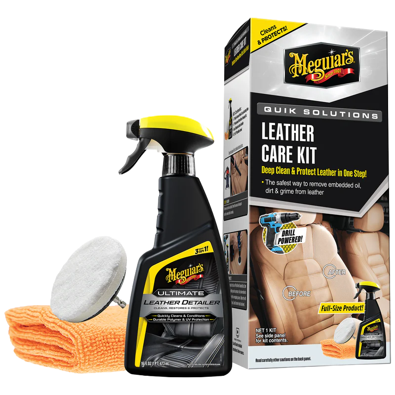 MEGUIAR'S QUIK SOLUTIONS LEATHER CARE