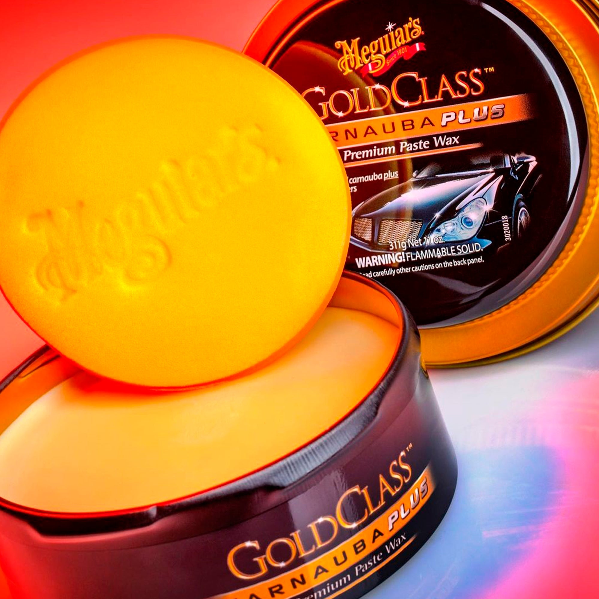 MEGUIAR'S GOLD CLASS CARNAUBA PLUS PASTE WAX 311G