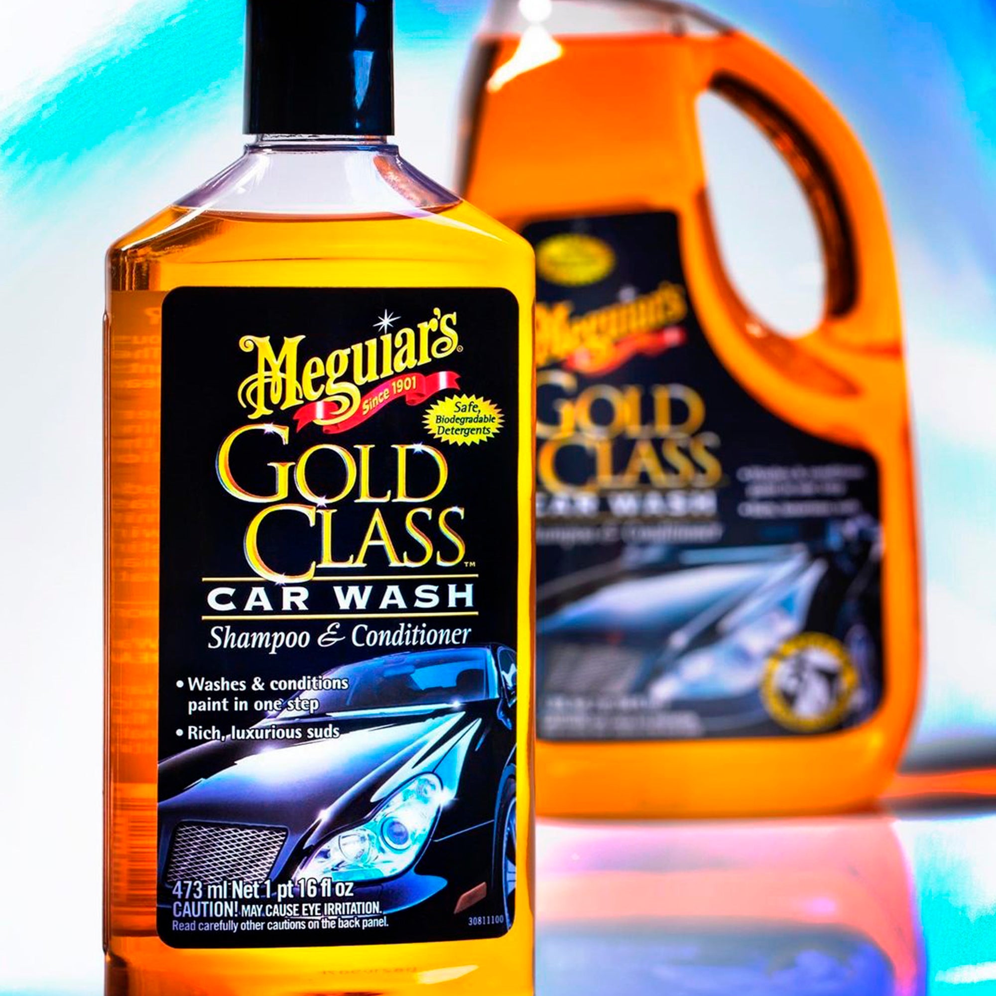 GOLD CLASS™ CAR WASH SHAMPOO & CONDITIONER 473ML