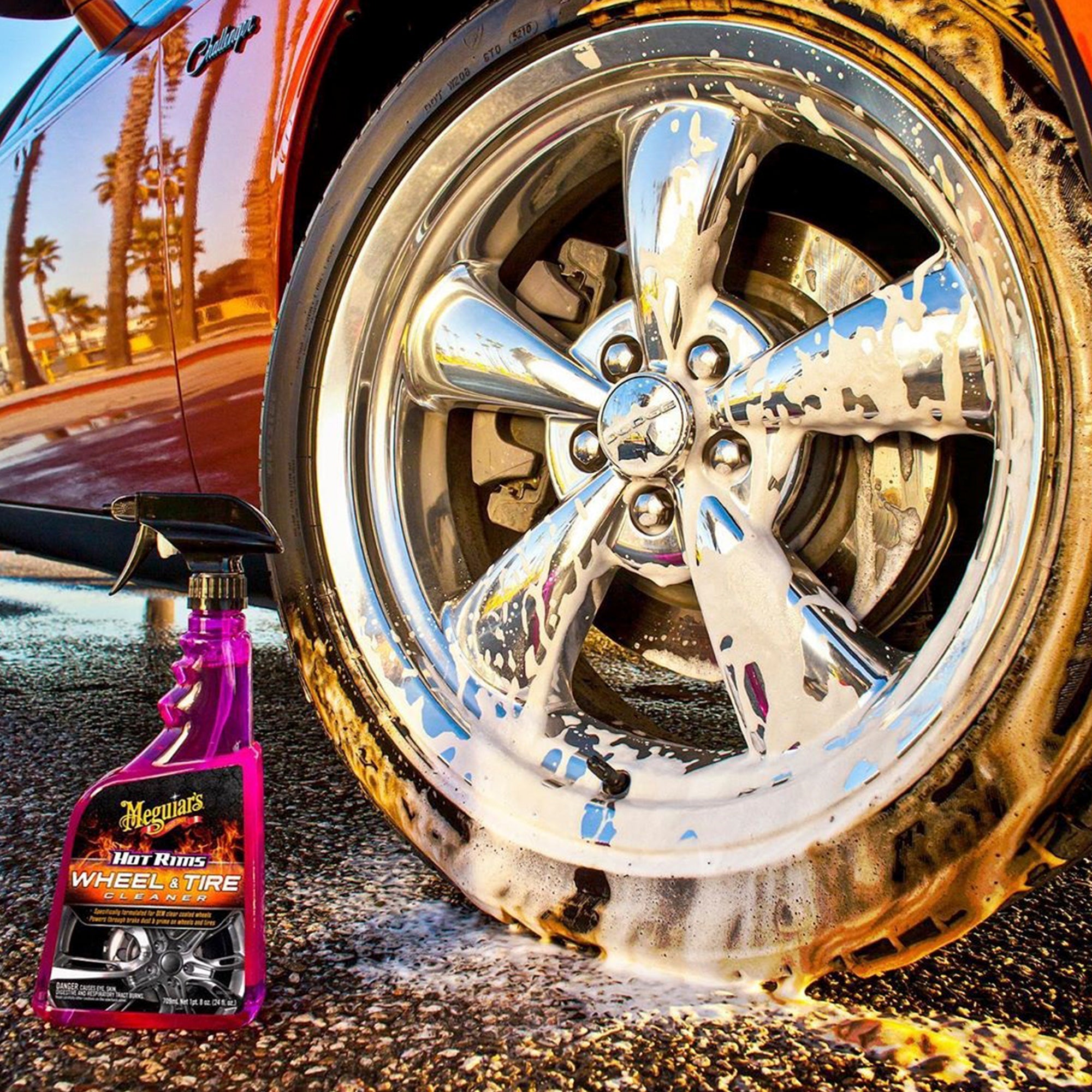 HOT RIMS WHEEL & TYRE CLEANER 710ML