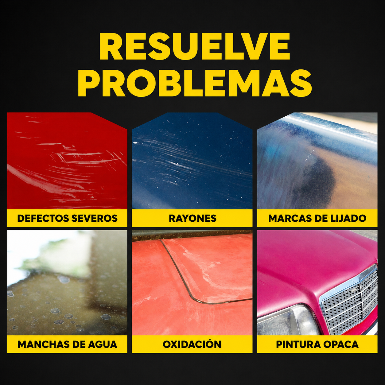 MEGUIAR'S PROFESSIONAL 3" PAD DE CORTE - Pack 3ud