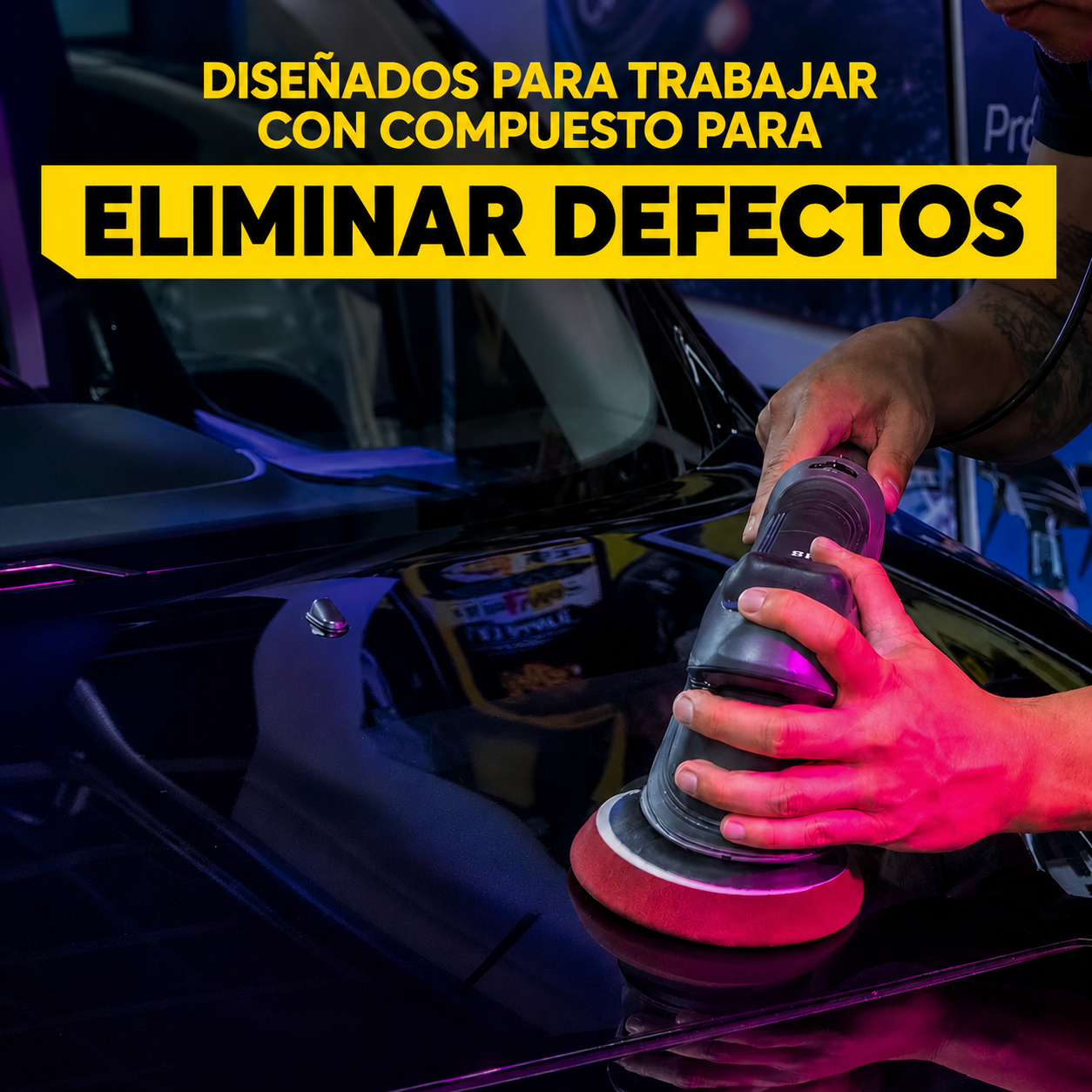 MEGUIAR'S PROFESSIONAL 5" PAD DE CORTE - Pack 2ud