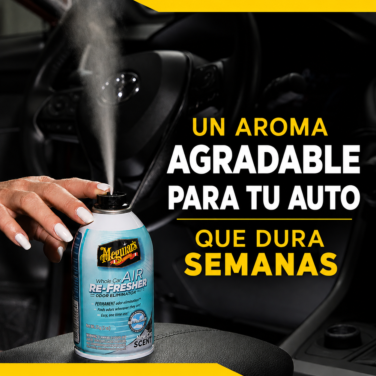 MEGUIAR'S AIR RE-FRESHER, NEW CAR SCENT 59 ML