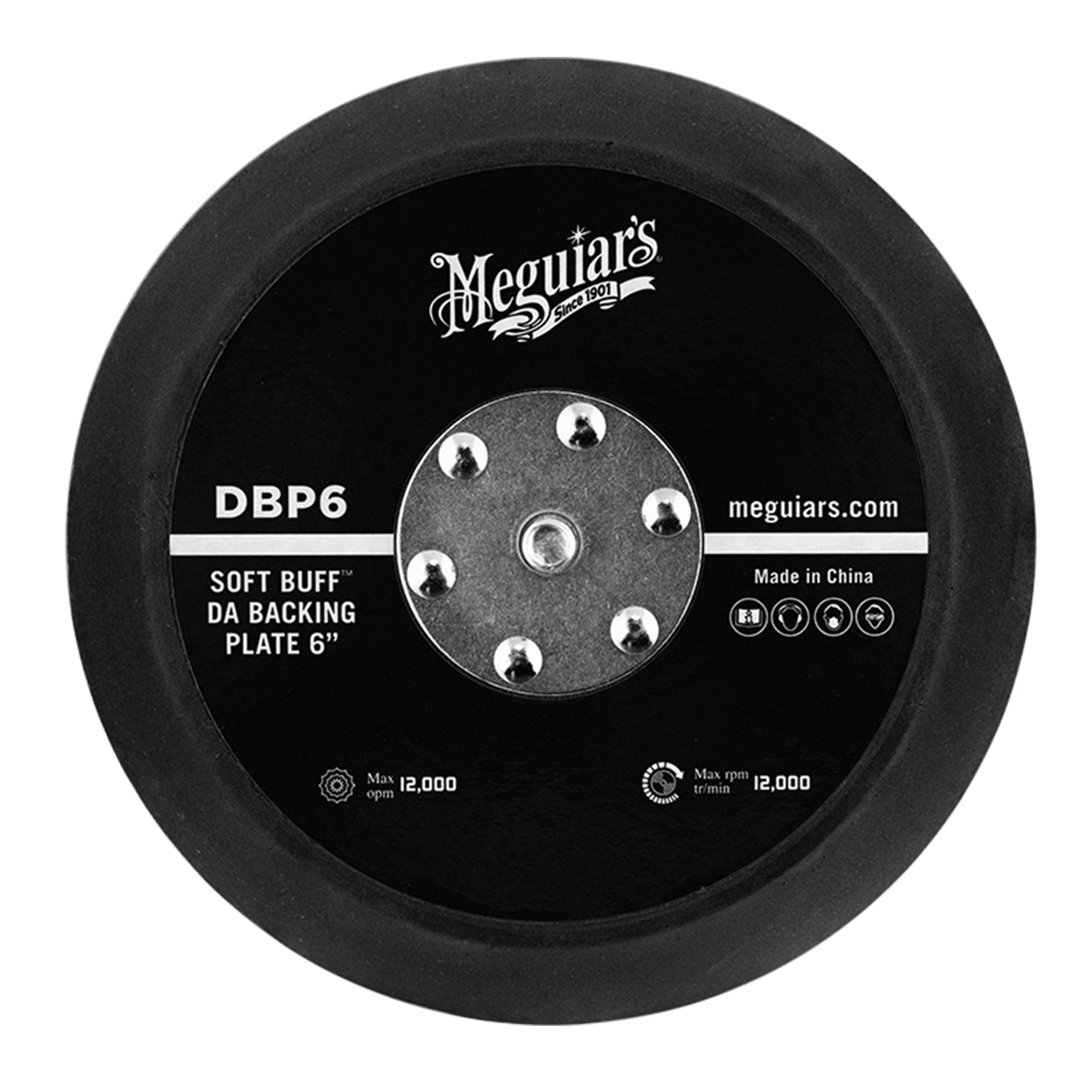 DA BACKING PLATE 6"