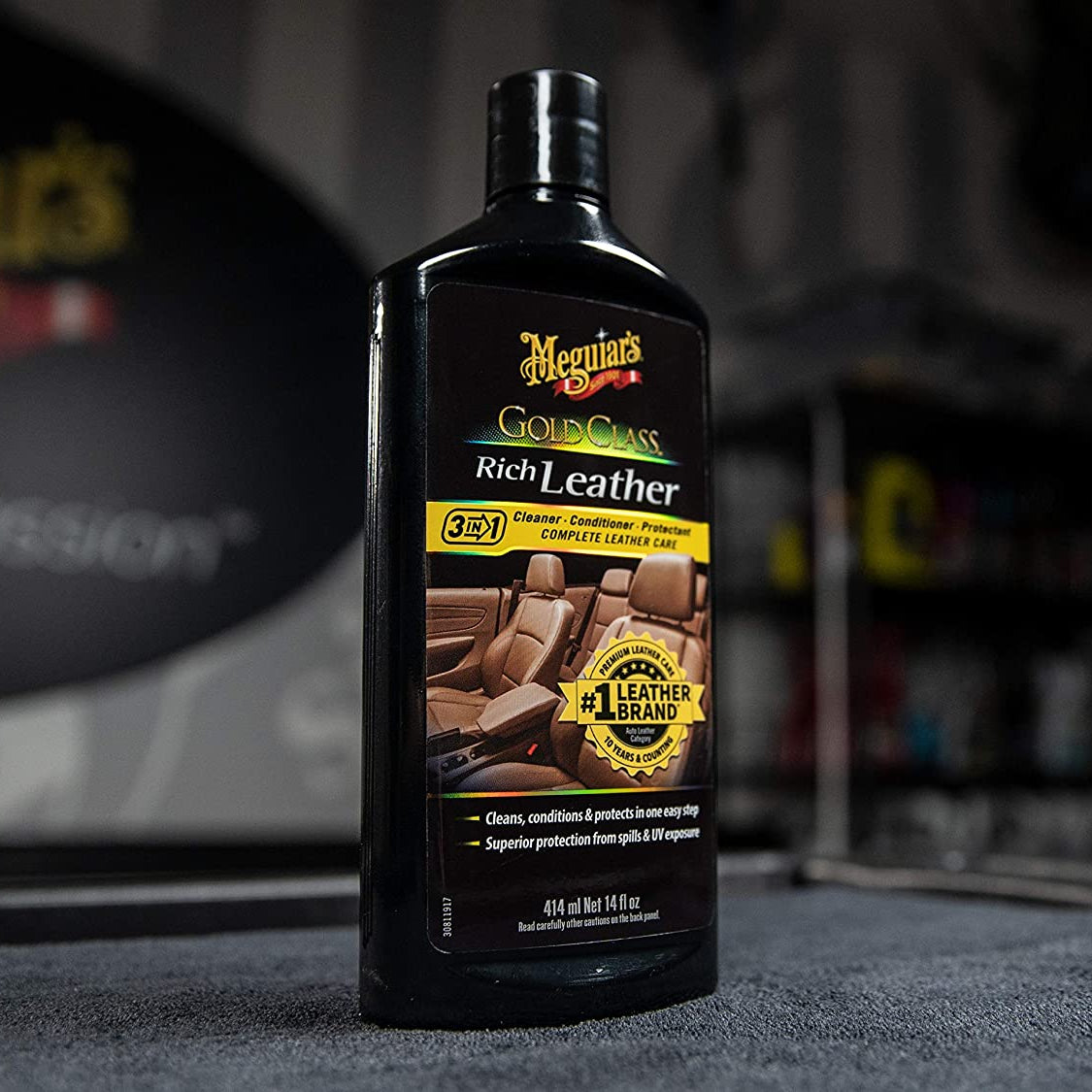 MEGUIAR'S GOLD CLASS RICH LEATHER CLEANER & CONDITIONER 473ml