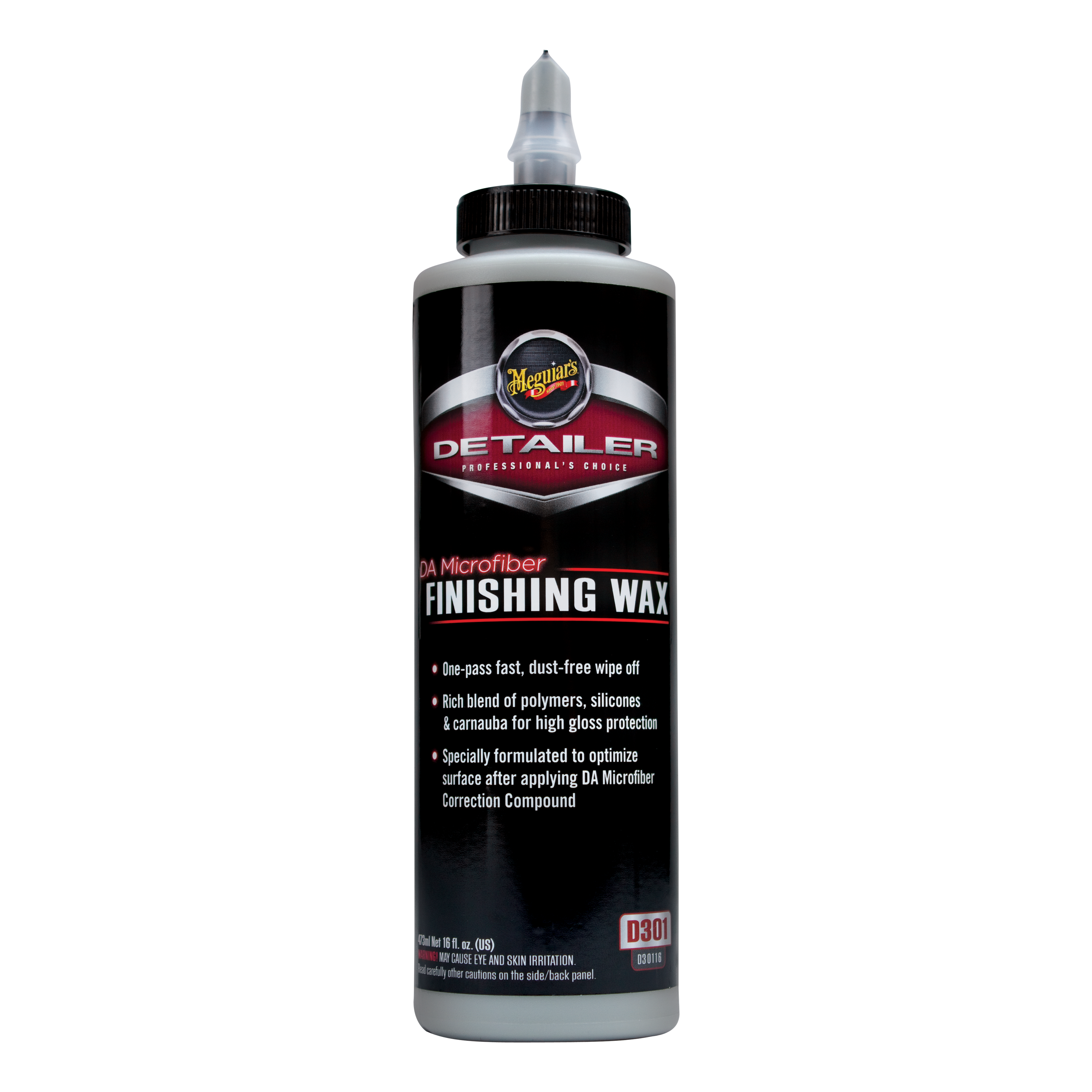 DA MICROFIBRE FINISHING WAX 473ML