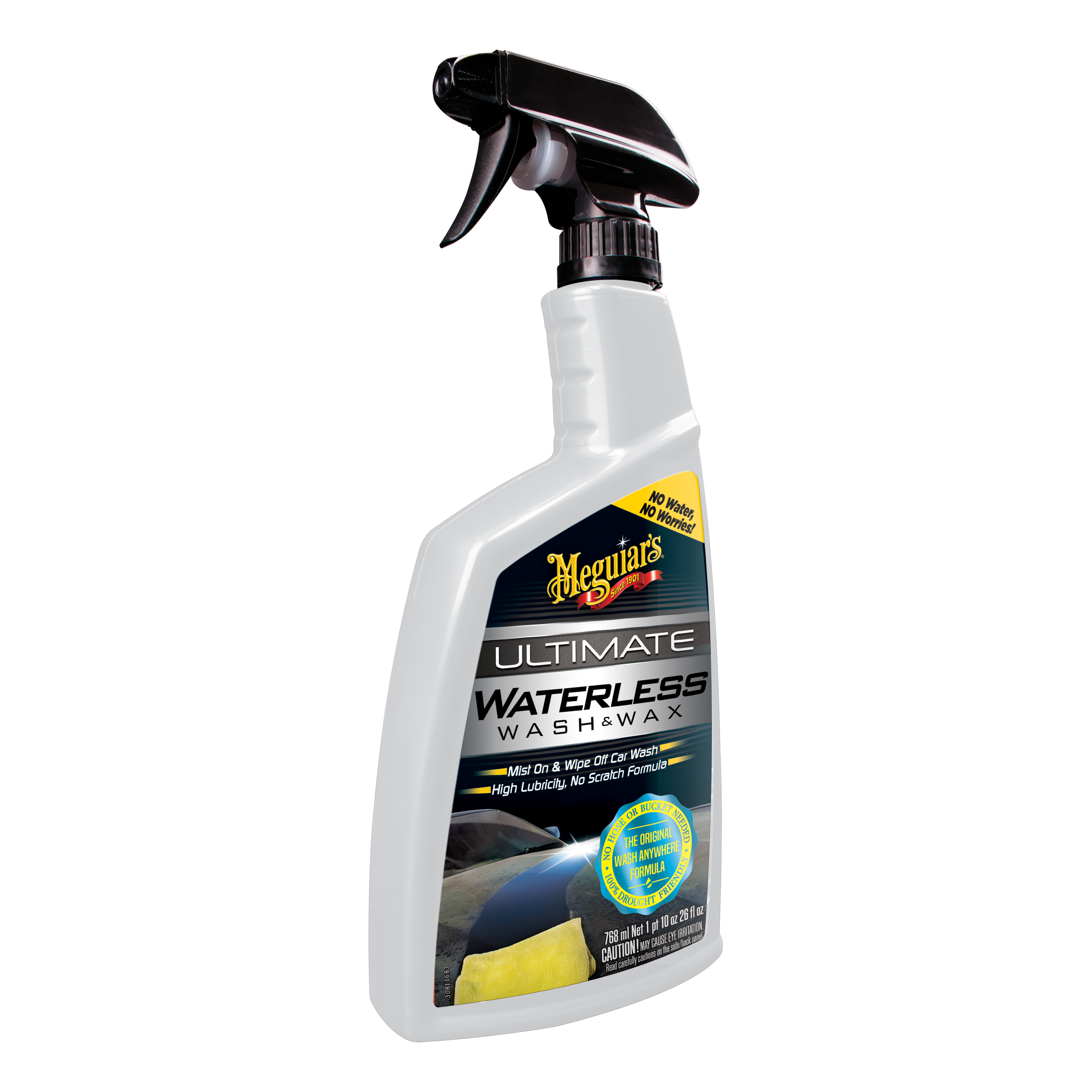 ULTIMATE WATERLESS WASH & WAX - LAVA Y ENCERA SIN AGUA