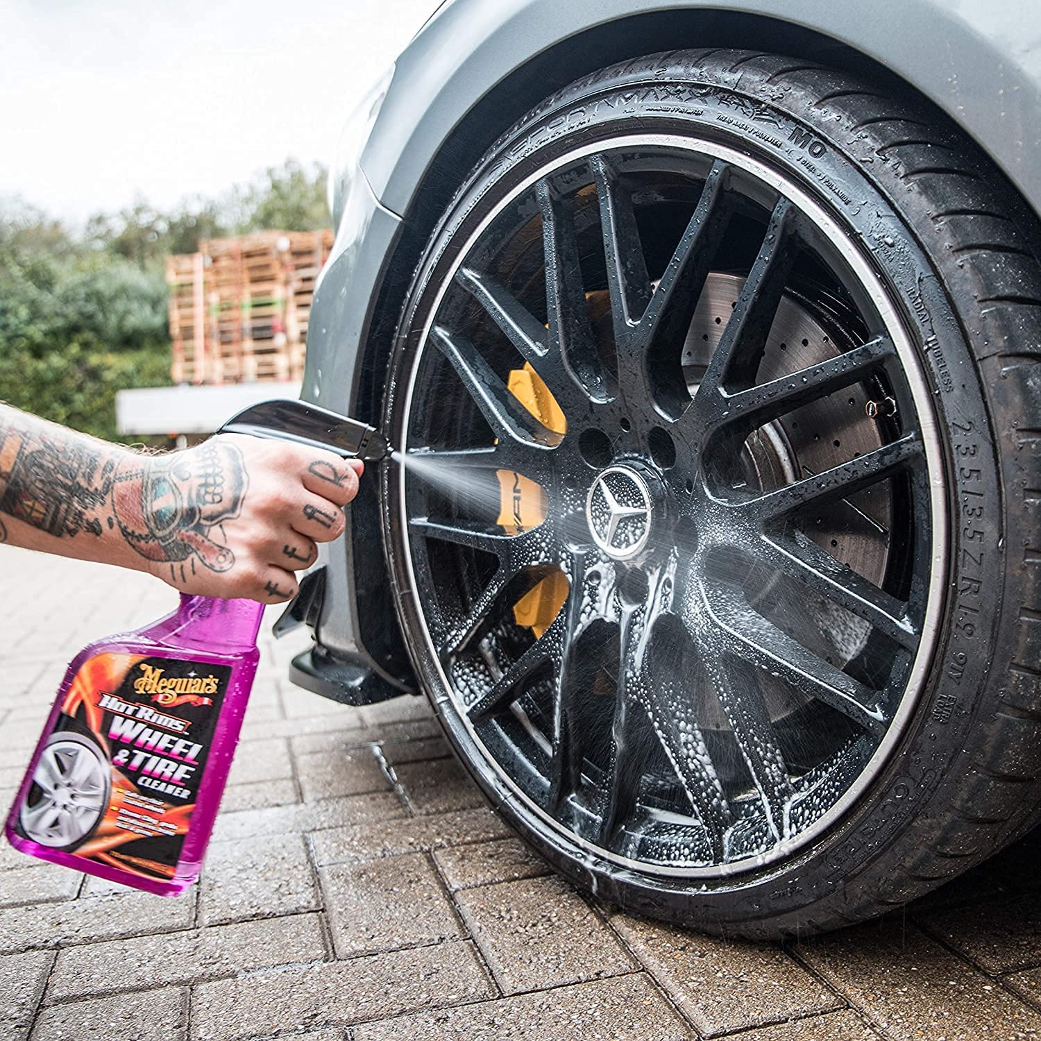 HOT RIMS WHEEL & TYRE CLEANER 710ML