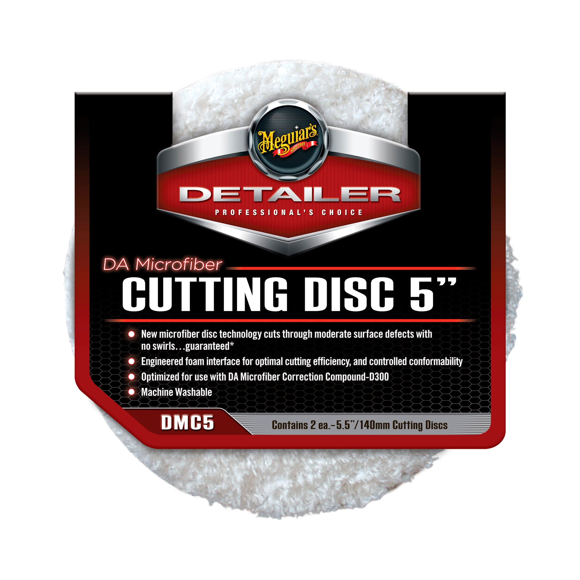 DA MICROFIBRE CUTTING DISC 5"