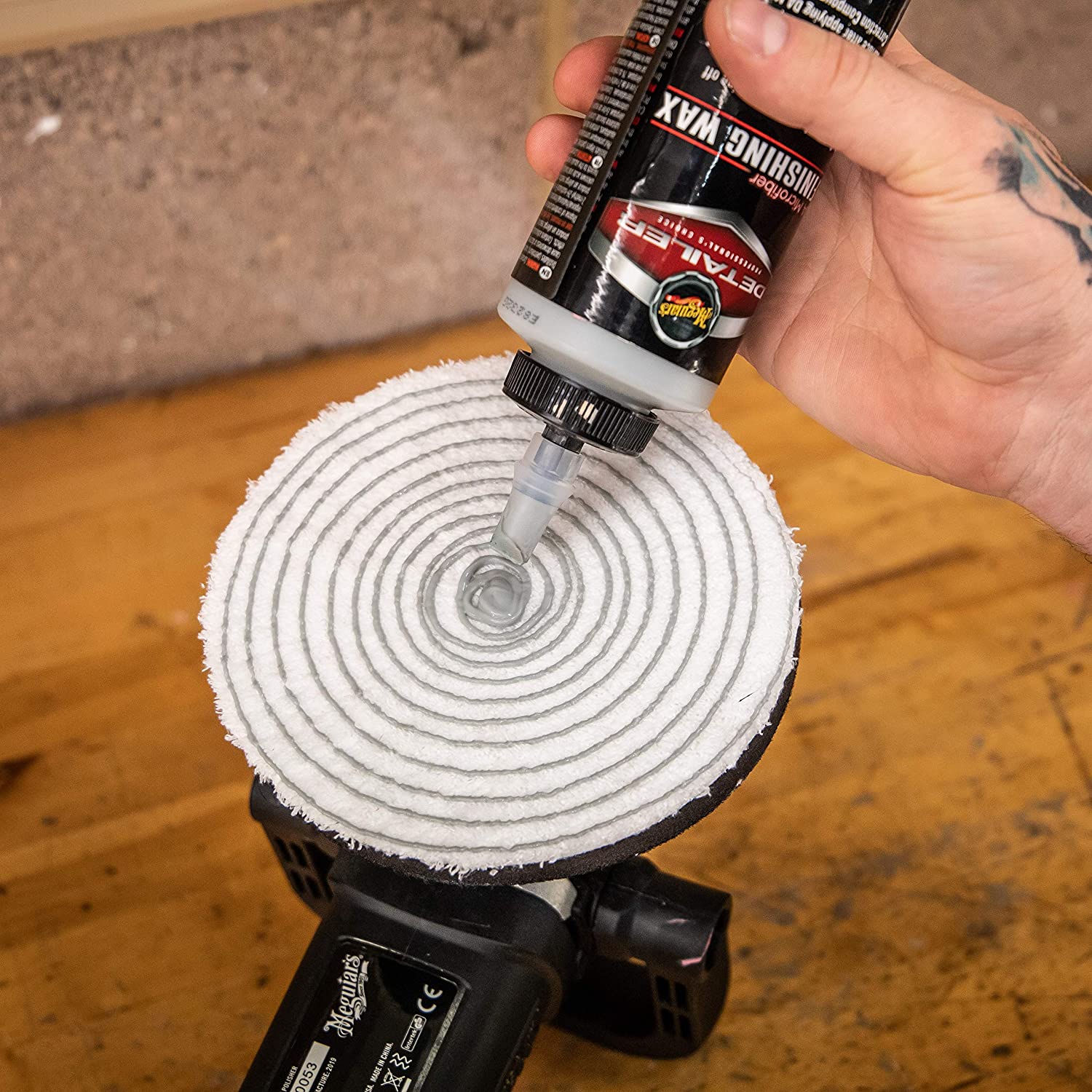 MEGUIAR'S DA MICROFIBRE FINISHING DISC 6" - PACK 2 UDS.