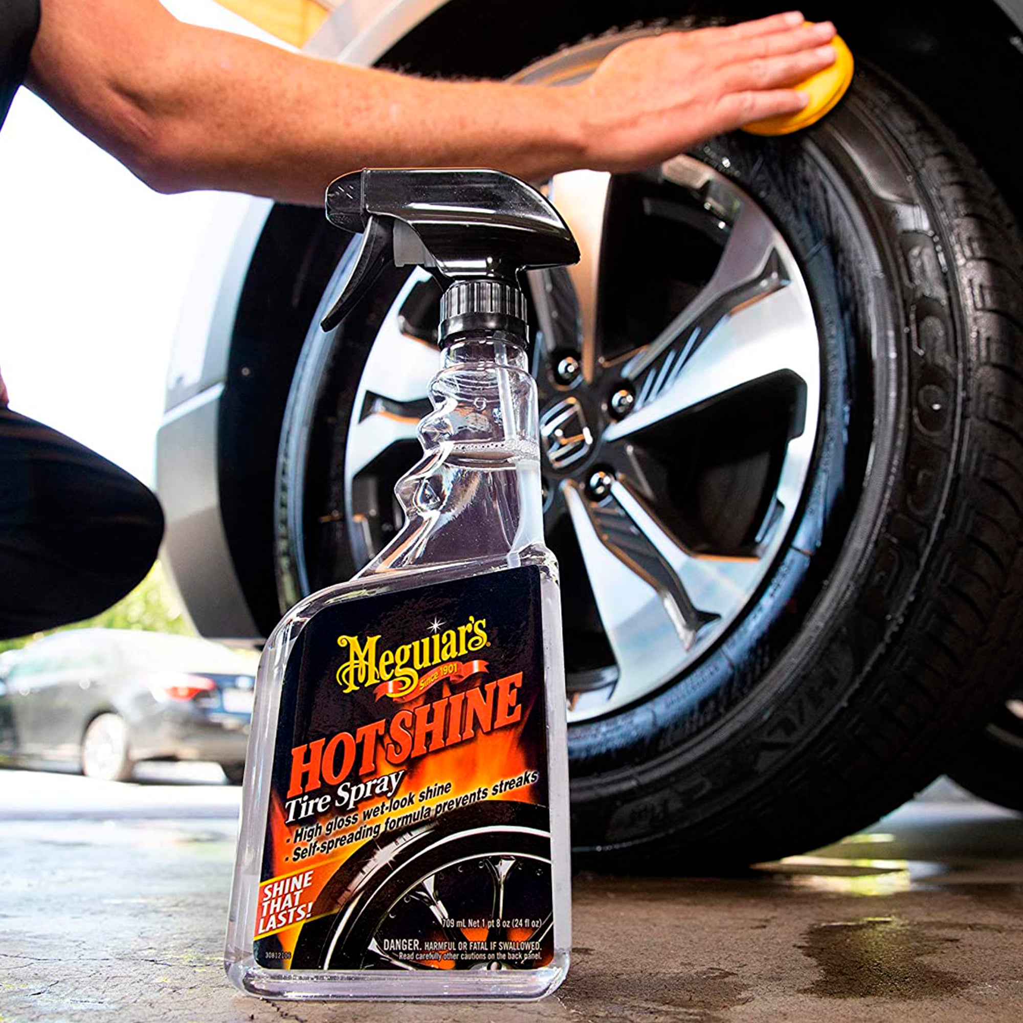 HOT SHINE TYRE DRESSING 710ML