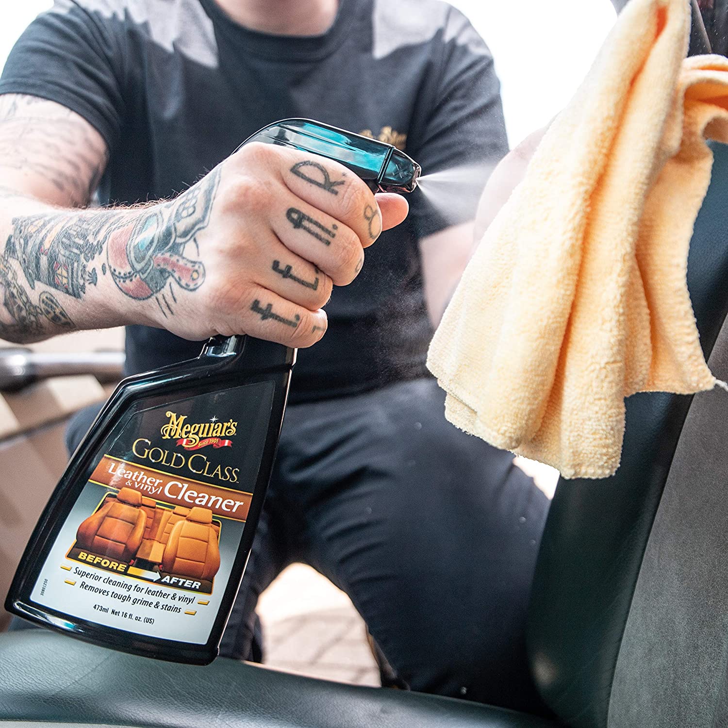 GOLD CLASS LEATHER & VINYL CLEANER 473ML