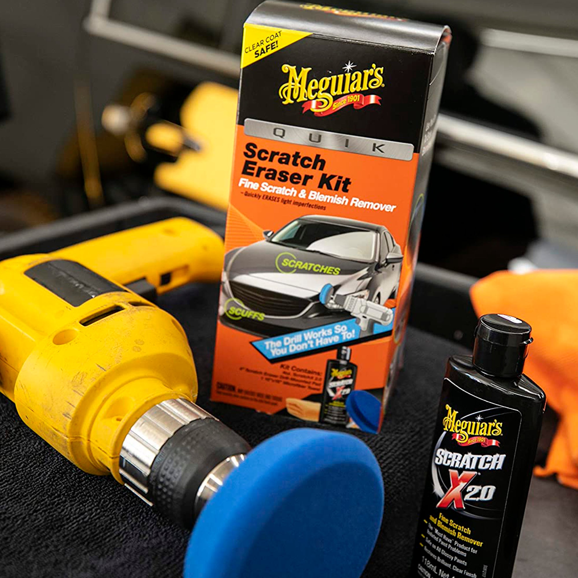 MEGUIAR'S QUIK SCRATCH ERASER KIT