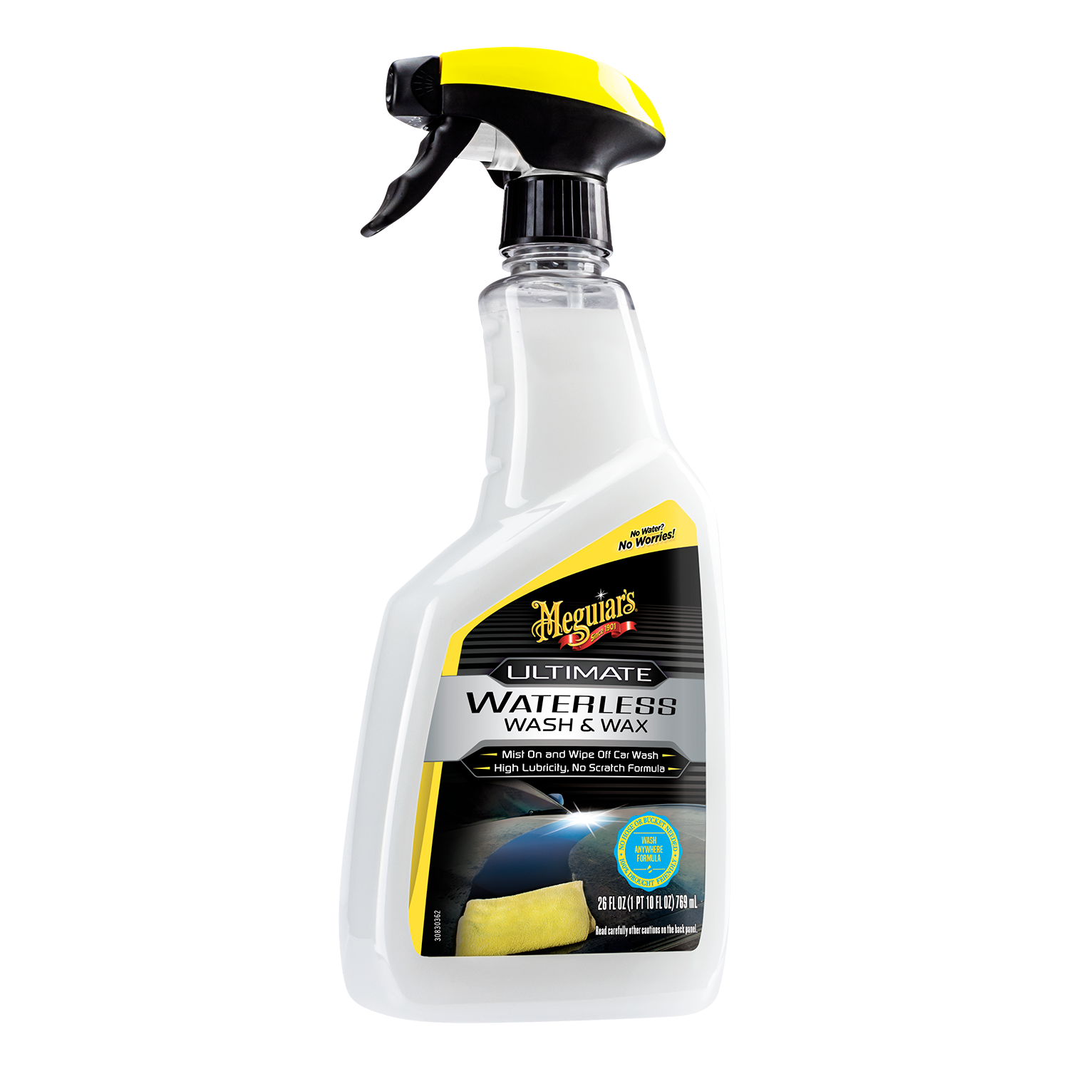 ULTIMATE WATERLESS WASH & WAX - LAVA Y ENCERA SIN AGUA