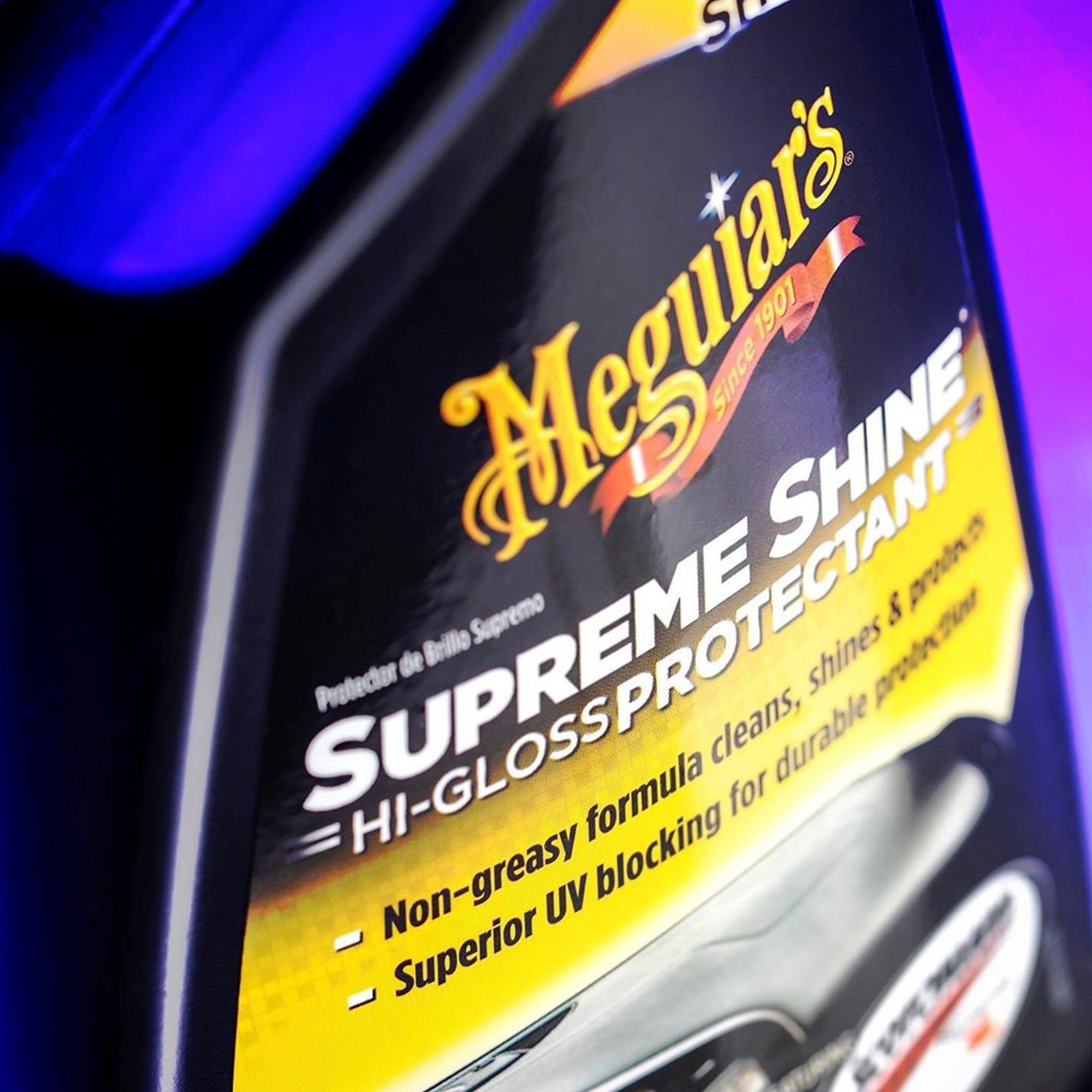 MEGUIAR'S SUPREME SHINE VINYL & RUBBER PROTECTANT 473ML