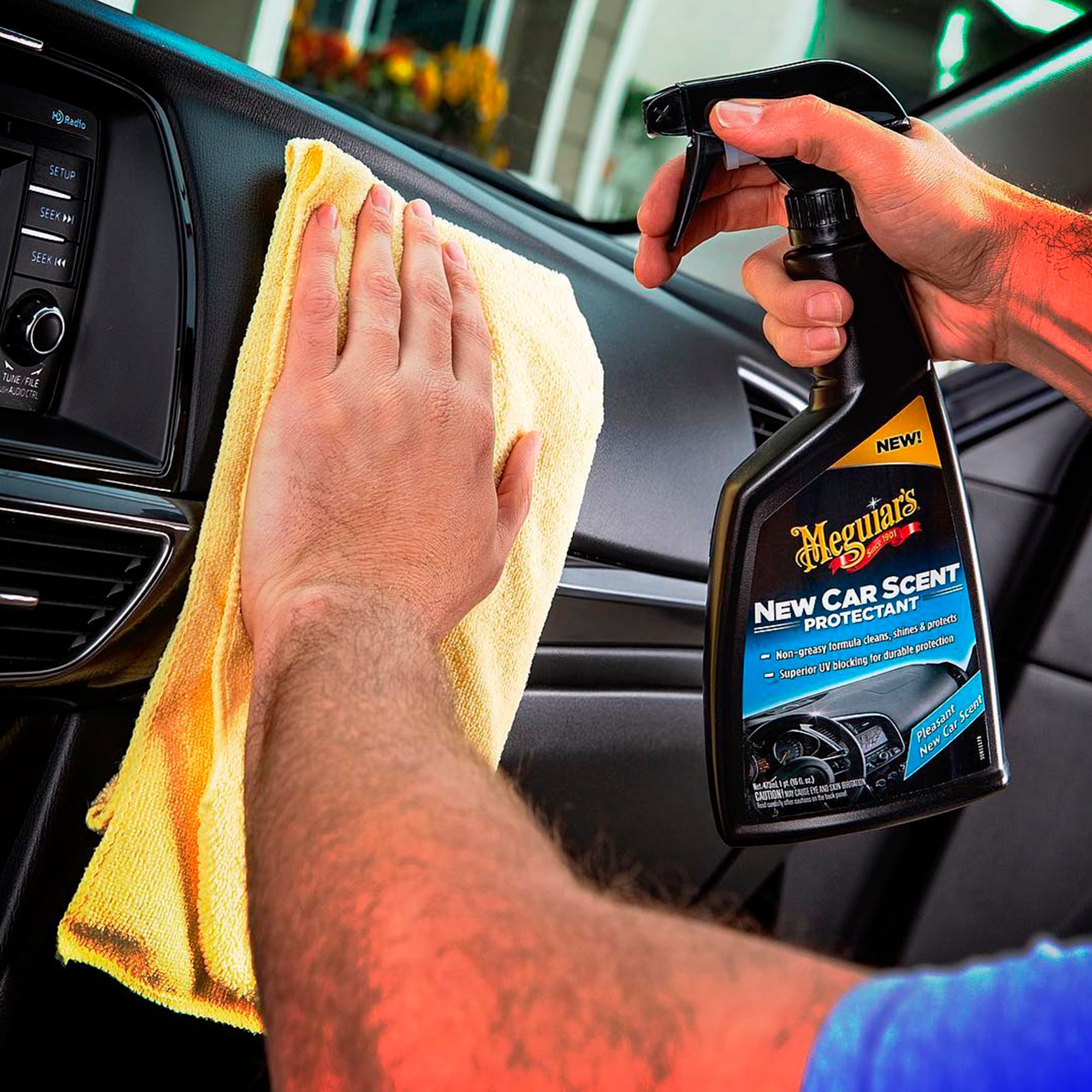 NEW CAR SCENT PROTECTANT