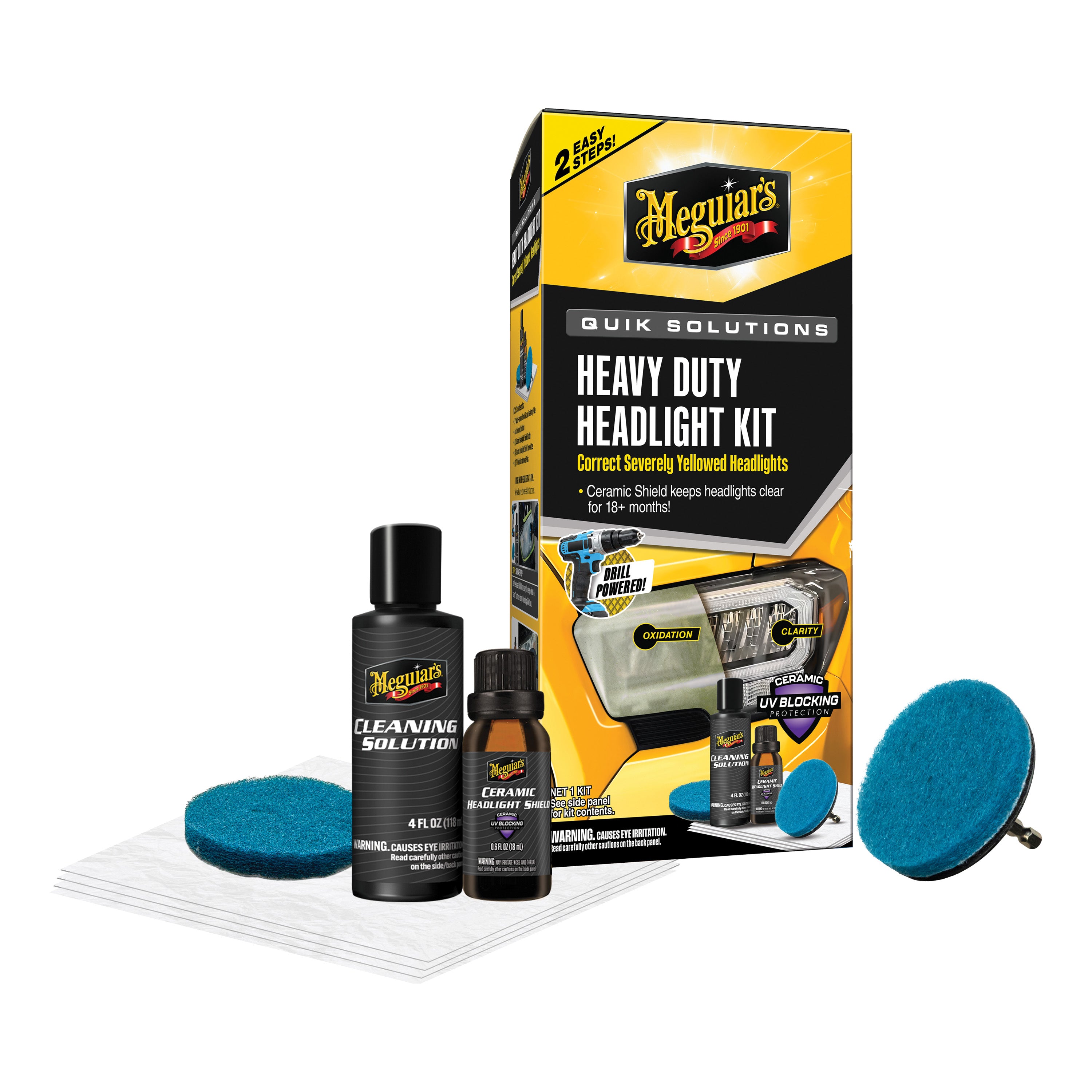 MEGUIAR´S QUIK SOLUTIONS HEADLIGHT