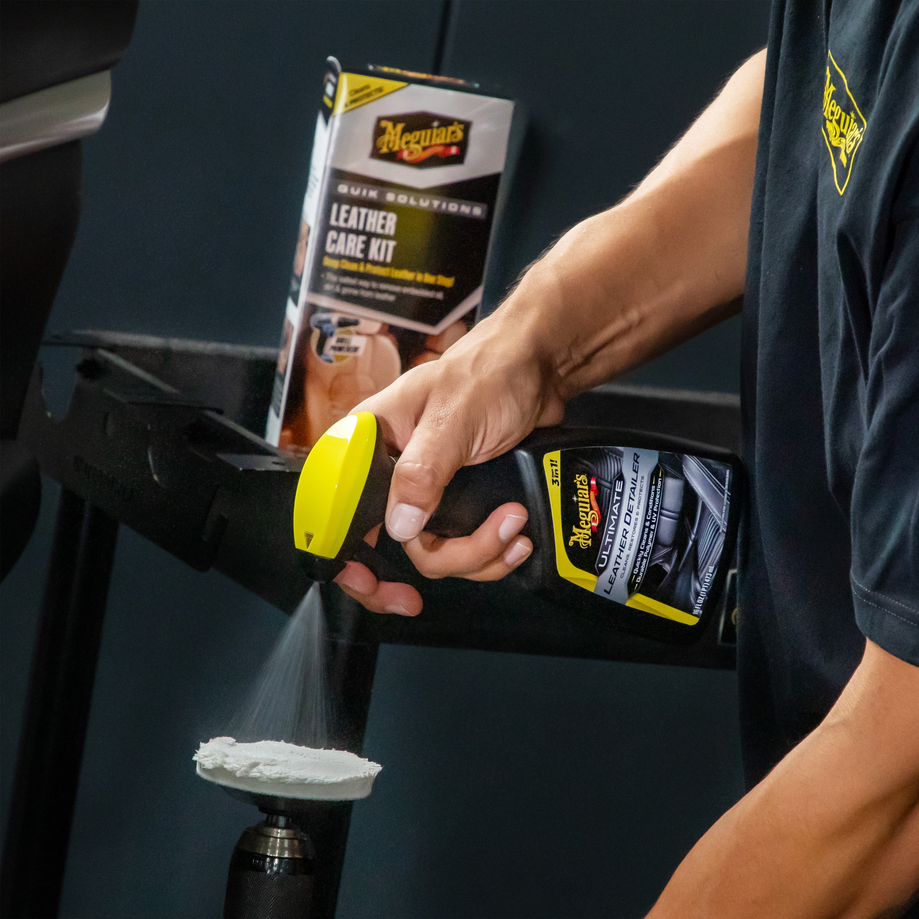 MEGUIAR'S QUIK SOLUTIONS LEATHER CARE