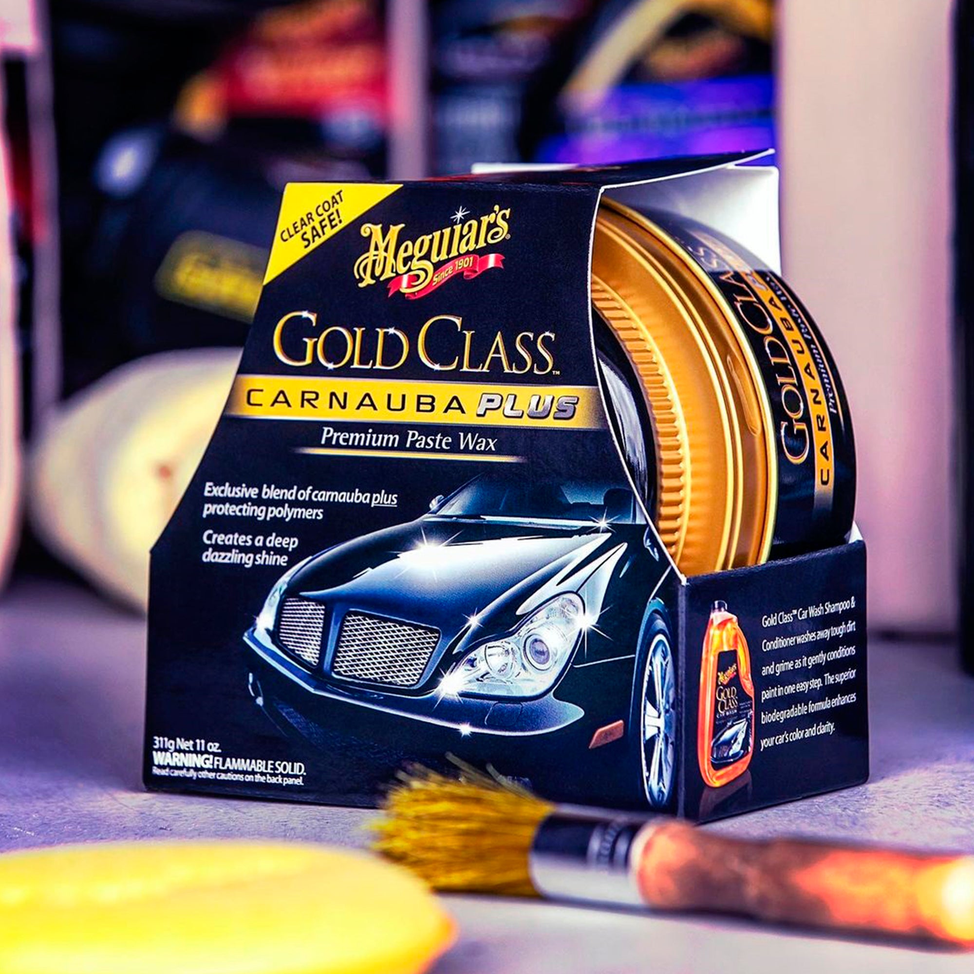 MEGUIAR'S GOLD CLASS CARNAUBA PLUS PASTE WAX 311G
