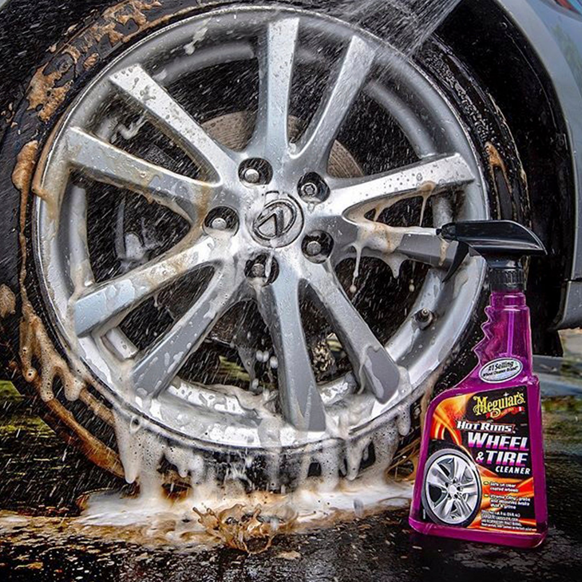 HOT RIMS WHEEL & TYRE CLEANER 710ML