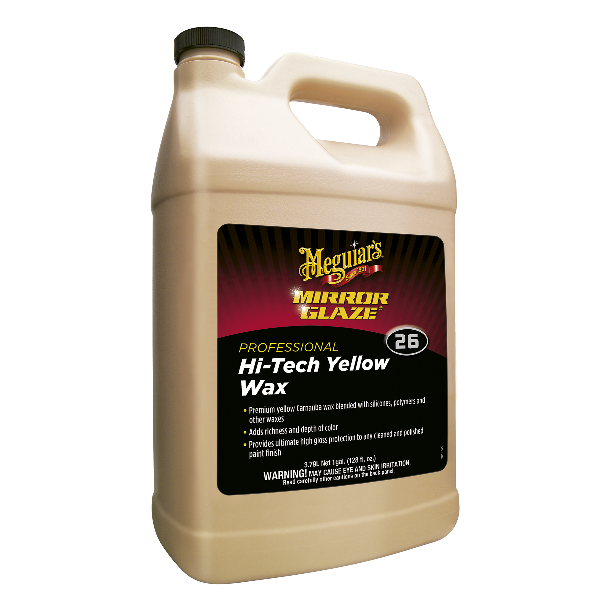 MIRROR GLAZE PROFESSIONAL HI-TECH YELLOW WAX