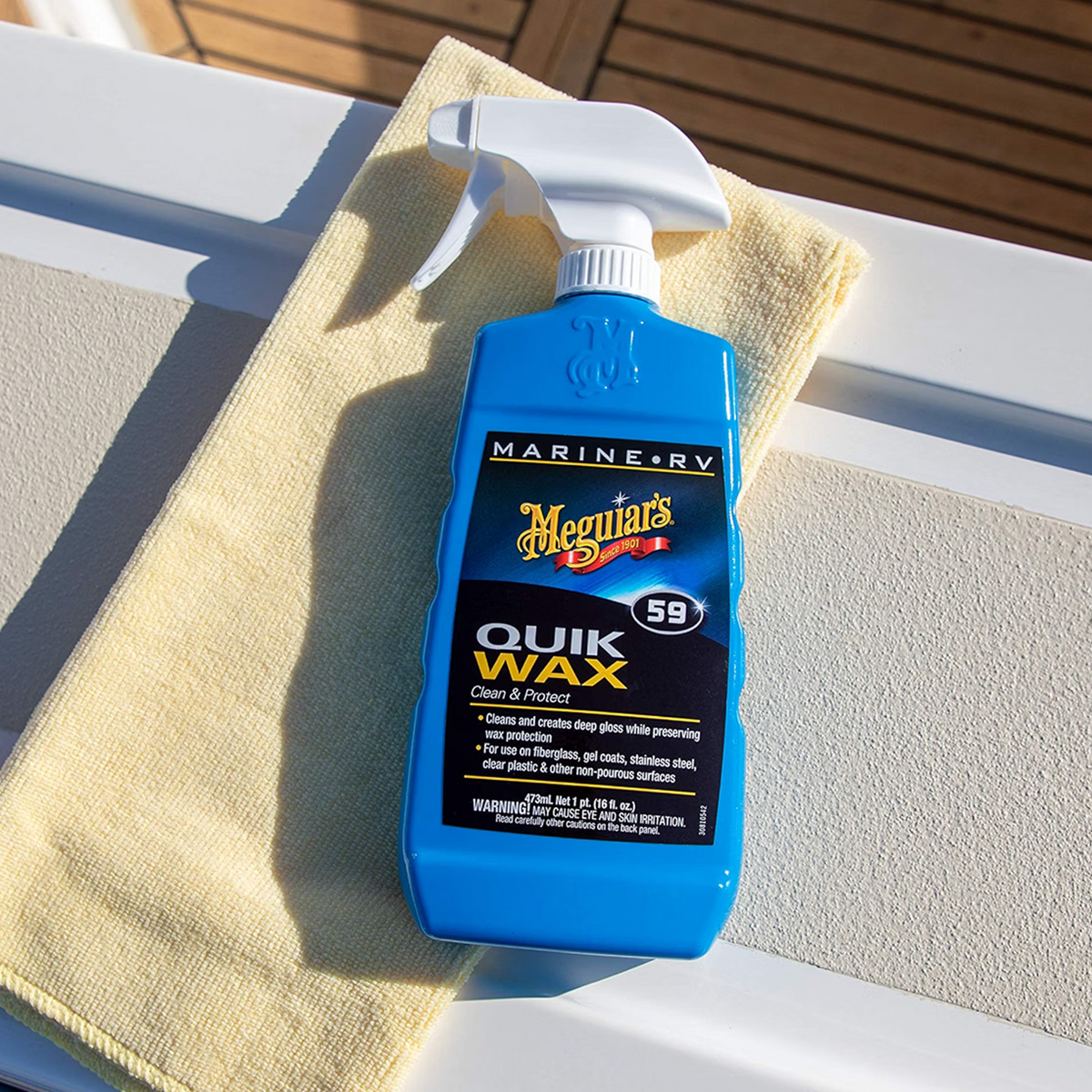 QUIK WAX CLEAN & PROTECT 473ML