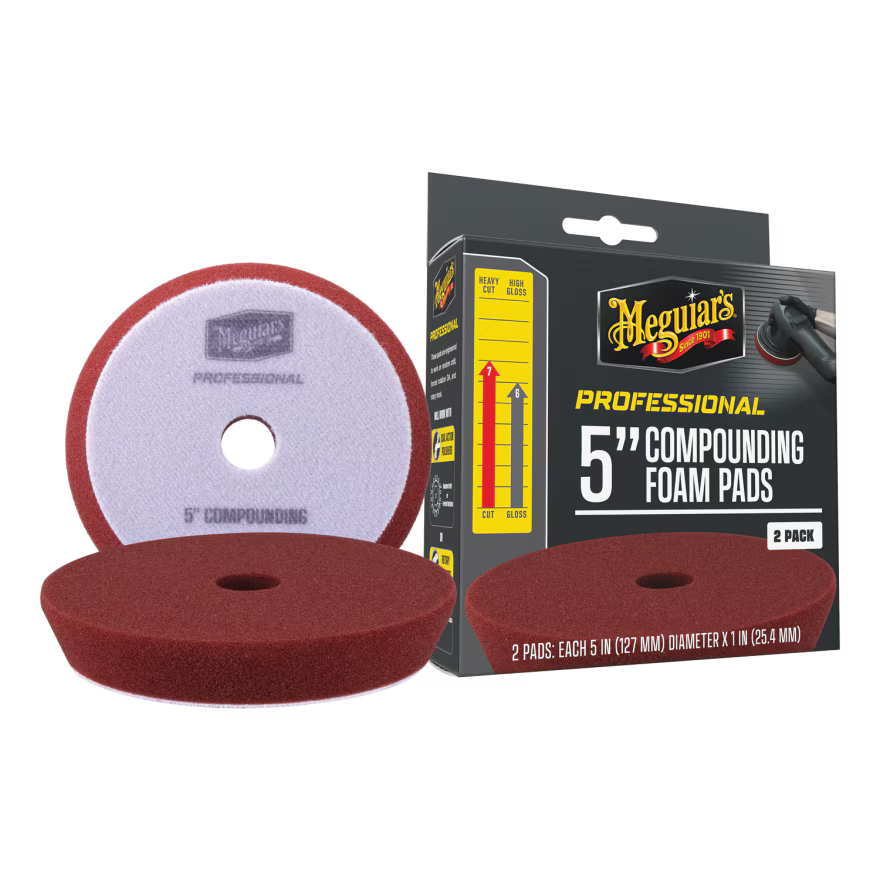 MEGUIAR'S PROFESSIONAL 5" PAD DE CORTE - Pack 2ud