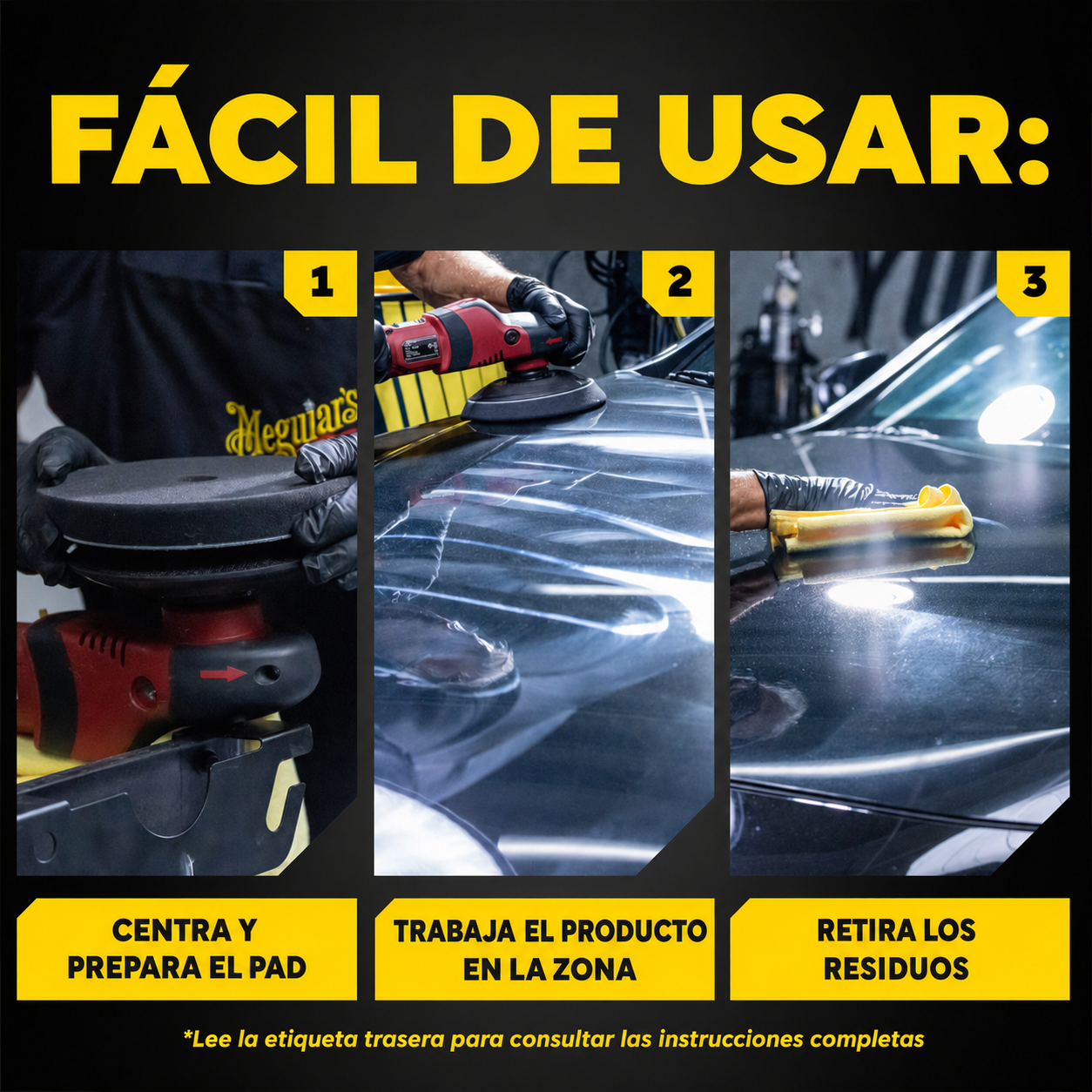 PROFESSIONAL 6" PAD DE ACABADO - Pack 2ud