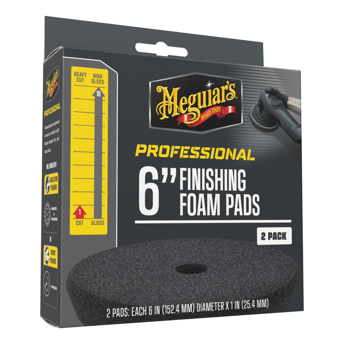 PROFESSIONAL 6" PAD DE ACABADO - Pack 2ud