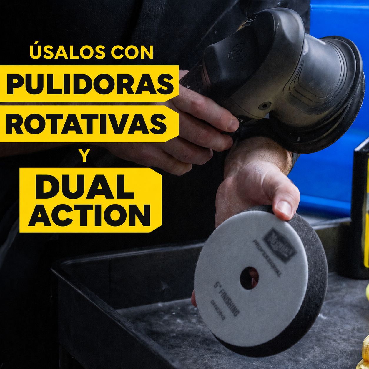PROFESSIONAL 5" PAD DE ACABADO - Pack 2ud