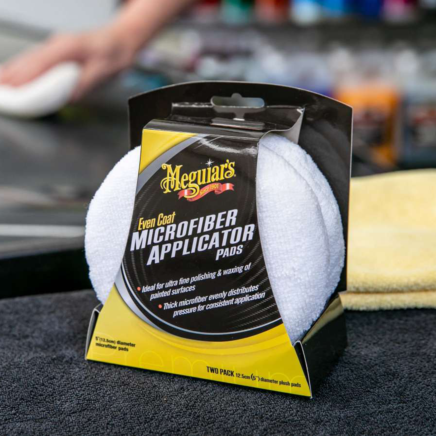MEGUIAR'S EVEN COAT APPLICATOR PADS - PACK 2 UDS.