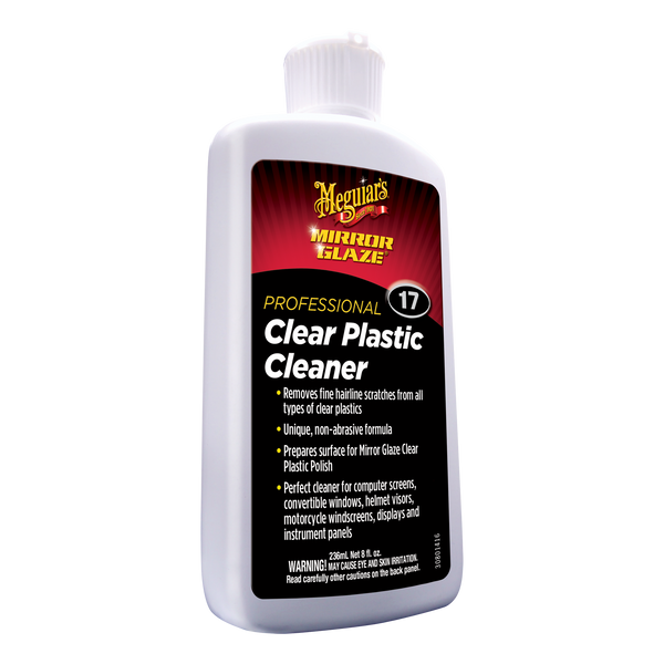 CLEAR PLASTIC CLEANER