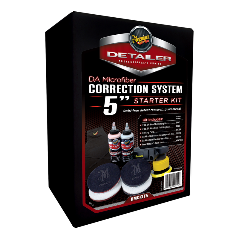 DA MICROFIBER CORRECTION SYSTEM 5" STARTER KIT