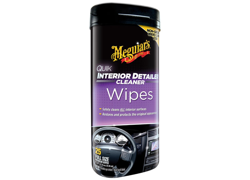 QUIK INTERIOR DETAILER TOALLITAS 25 UDS.