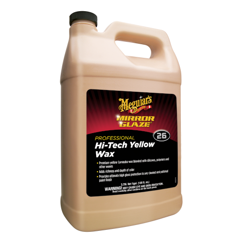 MIRROR GLAZE PROFESSIONAL HI-TECH YELLOW WAX